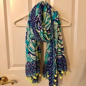 Lilly Pulitzer wrap scarf